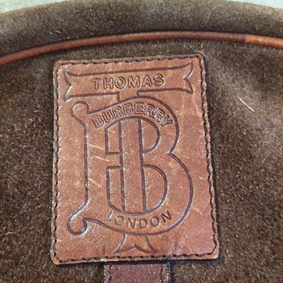 VGT Thomas Burberry Suede shoulder handbag - Picture 2 of 15